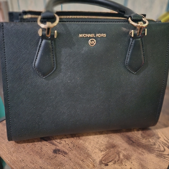 Michael Kors Marilyn Medium Satchel - Black - Picture 4 of 4